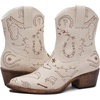image:imageGLOBALWIN Cowboy Boots For Women Cute Cowgirl Boots Womens Western Boots With Embroidery Side Zipper Chunky Heel23yy15 Beige