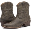 image:imageGLOBALWIN Cowboy Boots For Women Cute Cowgirl Boots Womens Western Boots With Embroidery Side Zipper Chunky Heel23yy16 Brown2