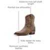 image:imageGLOBALWIN Cowboy Boots For Women Cute Cowgirl Boots Womens Western Boots With Embroidery Side Zipper Chunky Heel23yy16 Camel9