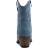 image:imageGLOBALWIN Cowboy Boots For Women Cute Cowgirl Boots Womens Western Boots With Embroidery Side Zipper Chunky Heel23yy16 Dark Blue