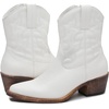 image:imageGLOBALWIN Cowboy Boots For Women Cute Cowgirl Boots Womens Western Boots With Embroidery Side Zipper Chunky Heel23yy16 White