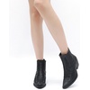 image:imageGLOBALWIN Cowboy Boots For Women Pointed Toe Pull On Chelsea Ankle Booties The Western Cowgirl Boots23yy05 Black3