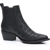 image:imageGLOBALWIN Cowboy Boots For Women Pointed Toe Pull On Chelsea Ankle Booties The Western Cowgirl Boots23yy05 Black3
