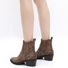 image:imageGLOBALWIN Cowboy Boots For Women Pointed Toe Pull On Chelsea Ankle Booties The Western Cowgirl Boots23yy05 Camel