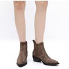 image:imageGLOBALWIN Cowboy Boots For Women Pointed Toe Pull On Chelsea Ankle Booties The Western Cowgirl Boots23yy05 Camel