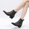 image:imageGLOBALWIN Cowboy Boots For Women Pointed Toe Pull On Chelsea Ankle Booties The Western Cowgirl Boots23yy05 Grey