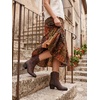 image:imageGLOBALWIN Cowboy Boots For Women Short Ankle Boots19yy16 Brown