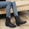 image:imageGLOBALWIN Cowboy Boots For Women Short Ankle Boots25yy06 Black