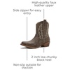 image:imageGLOBALWIN Cowboy Boots For Women Short Ankle Boots25yy06 Brown