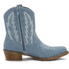 image:imageGLOBALWIN Cowboy Boots For Women Short Ankle Boots25yy06 Denim Blue