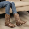 image:imageGLOBALWIN Cowboy Boots for Women MidCalf Western Style25yy07 Camel