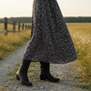 image:imageGLOBALWIN Cowboy Boots for Women MidCalf Western StyleBlack