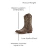 image:imageGLOBALWIN Cowboy Boots for Women MidCalf Western StyleBrown