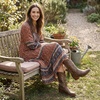 image:imageGLOBALWIN Cowboy Boots for Women MidCalf Western StyleBrown