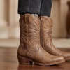 image:imageGLOBALWIN Cowboy Boots for Women MidCalf Western StyleCamel