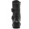 image:imageGLOBALWIN Fashion Ankle Boots For Women Low Heel Biker Boots21yy13 Distressed Silver
