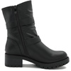 image:imageGLOBALWIN Fashion Ankle Boots For Women Low Heel Biker Boots21yy13black
