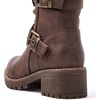 image:imageGLOBALWIN Fashion Ankle Boots For Women Low Heel Biker Boots21yy13brown