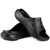 image:imageGLOBALWIN Recovery Slides For Women Mia Comfortable Sandals With Arch Support Indoor Outdoor Cloud Slippers Reduce Stress on Feet LightweightSs231 Black