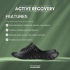 image:imageGLOBALWIN Recovery Slides For Women Mia Comfortable Sandals With Arch Support Indoor Outdoor Cloud Slippers Reduce Stress on Feet LightweightSs231 Black