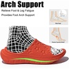 image:imageGLOBALWIN Recovery Slides For Women Mia Comfortable Sandals With Arch Support Indoor Outdoor Cloud Slippers Reduce Stress on Feet LightweightSs231 Vibrant Orange