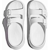 image:imageGLOBALWIN Recovery Slides For Women Mia Comfortable Sandals With Arch Support Indoor Outdoor Cloud Slippers Reduce Stress on Feet LightweightSs233 White