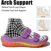 image:imageGLOBALWIN Recovery Slides For Women Mia Comfortable Sandals With Arch Support Indoor Outdoor Cloud Slippers Reduce Stress on Feet LightweightSs235 Cyclamenmock Orange