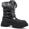image:imageGLOBALWIN Snow Boots for Women Comfortable Winter Boots For Women Waterproof Fluffy Faux Fur Ankle Booties WaterResistant Short Boots For Women Warm Fur Boots LaceUp Outdoor Shoes21yy27 Black