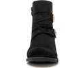 image:imageGLOBALWIN Womens Ankle Boots Fashion Booties For Women Low Heel21yy09 Black2