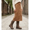 image:imageGLOBALWIN Womens Ankle Boots For Women Faux Fur Lined Winter Moto Boots Ankle Booties With Adjustable Double Buckles19yy19 Camel2