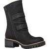image:imageGLOBALWIN Womens Ankle Boots For Women Faux Fur Lined Winter Moto Boots Ankle Booties With Adjustable Double Buckles19yy19black