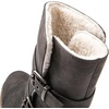 image:imageGLOBALWIN Womens Ankle Boots For Women Faux Fur Lined Winter Moto Boots Ankle Booties With Adjustable Double Buckles21yy07grey