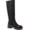 image:imageGLOBALWIN Womens Boots Back Lace Up Fall Winter Fashion Knee High Boots For Women22yy08 Black