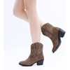image:imageGLOBALWIN Womens Brown Cowgirl Boots Ankle Booties22yy10 Camel2