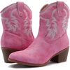 image:imageGLOBALWIN Womens Brown Cowgirl Boots Ankle Booties22yy10 Pink