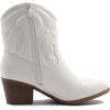 image:imageGLOBALWIN Womens Brown Cowgirl Boots Ankle Booties22yy10 White