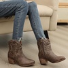 image:imageGLOBALWIN Womens Brown Cowgirl Boots Ankle Booties25yy04 Brown