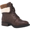 image:imageGLOBALWIN Womens Combat Boots Dressy Lace Up Ankle Boots For Women Low Heel1815brown