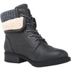 image:imageGLOBALWIN Womens Combat Boots Dressy Lace Up Ankle Boots For Women Low Heel1815grey