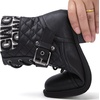 image:imageGLOBALWIN Womens Combat Boots Lace Up Boots For Women Ankle Booties With Low Heel Fashion Dressy Short Boots2102black2