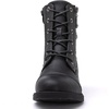image:imageGLOBALWIN Womens Combat Boots Lace Up Boots For Women Ankle Booties With Low Heel Fashion Dressy Short Boots2121 Black2