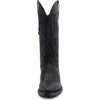 image:imageGLOBALWIN Womens Cowboy Boots Comfortable Brown Cowgirl Boots For Daily Wear Work amp Travel Square Toe Fall Boots With Low Heel And Easy Side Zipper Versatile Mid Calf Boots For Women23yy13 Black