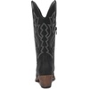 image:imageGLOBALWIN Womens Cowboy Boots Comfortable Brown Cowgirl Boots For Daily Wear Work amp Travel Square Toe Fall Boots With Low Heel And Easy Side Zipper Versatile Mid Calf Boots For Women23yy13 Black2