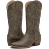 image:imageGLOBALWIN Womens Cowboy Boots Comfortable Brown Cowgirl Boots For Daily Wear Work amp Travel Square Toe Fall Boots With Low Heel And Easy Side Zipper Versatile Mid Calf Boots For Women23yy13 Brown