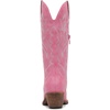 image:imageGLOBALWIN Womens Cowboy Boots Comfortable Brown Cowgirl Boots For Daily Wear Work amp Travel Square Toe Fall Boots With Low Heel And Easy Side Zipper Versatile Mid Calf Boots For Women23yy13 Pink