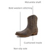 image:imageGLOBALWIN Womens Cowboy Boots Short Western Boots Ankle Booties25yy01brown