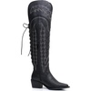image:imageGLOBALWIN Womens Cowboy Western Fashion Over The Knee Thigh High Cowgirl Boots Low Heel23yy08 Black