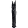 image:imageGLOBALWIN Womens Cowboy Western Fashion Over The Knee Thigh High Cowgirl Boots Low Heel23yy08 Black