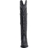 image:imageGLOBALWIN Womens Cowboy Western Fashion Over The Knee Thigh High Cowgirl Boots Low Heel23yy08 Black