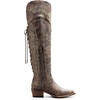 image:imageGLOBALWIN Womens Cowboy Western Fashion Over The Knee Thigh High Cowgirl Boots Low Heel23yy08 Brown